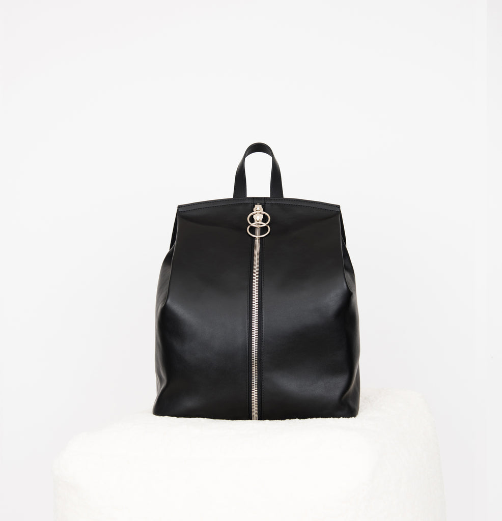 No. 5 Curve Black Backpack